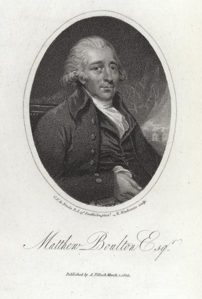 Matthew Boulton af Carl Frederik van Breda