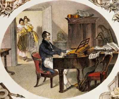 Musiklærer af Carl and Geiger Peter Johann Nepomuk Kunz