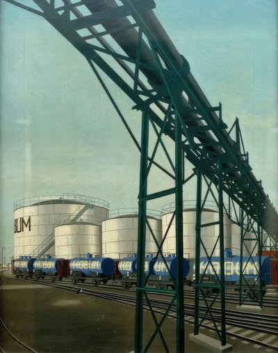 Hvide tanke (Hamburger Ölwerke) af Carl Grossberg
