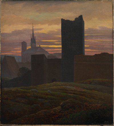 Det kejserlige slot, Eger af Carl Gustav Carus