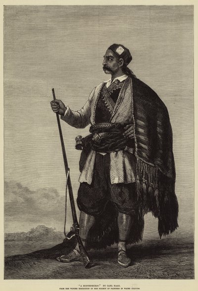 en montenegrinsk af Carl Haag