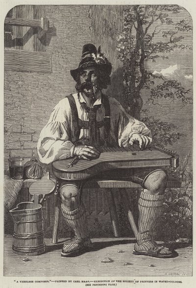 En tyrolsk komponist af Carl Haag