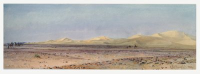Sand Hills på vejen til Suez, 1859 af Carl Haag