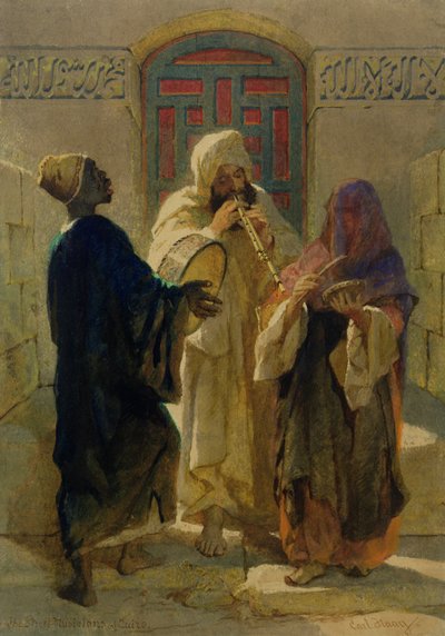 Gademusikerne i Kairo af Carl Haag