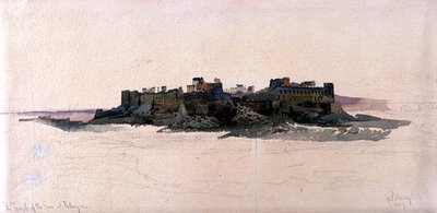 Solens tempel i Palmyra af Carl Haag