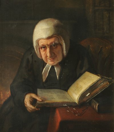 Martin Joseph Routh, præsident for Magdalen College, 1850 af Carl Hartmann