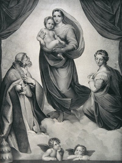 Den sixtinske madonna af Carl Heindel