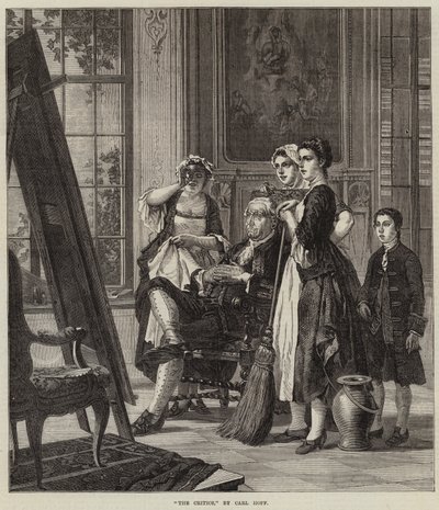 Kritikerne af Carl Heinrich Hoff