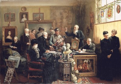 Ejendomsauktionen, 1903 af Carl Johann Spielter