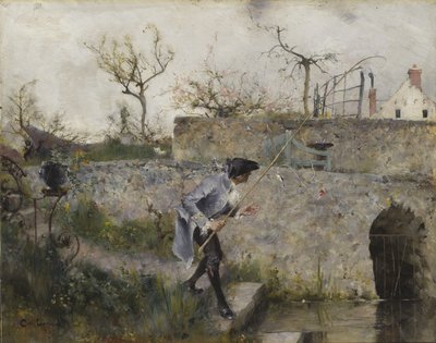 En bid, 1885 af Carl Larsson