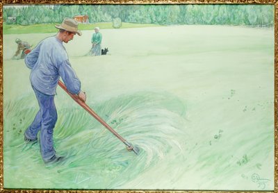 Høstmaskiner, 1915 af Carl Larsson