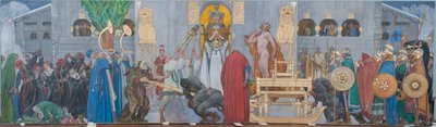 Midvinterblot af Carl Larsson