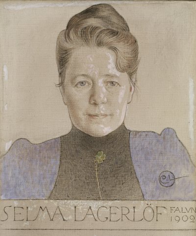 Selma Lagerlöf, 1902 af Carl Larsson
