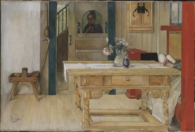 Søndagsro af Carl Larsson
