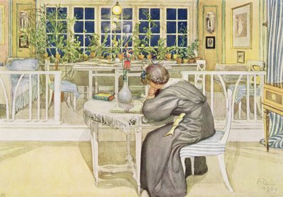 The Evening Before the Journey to England - Study Room, pub. i 