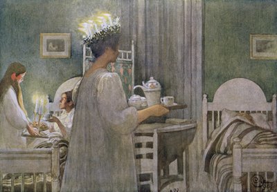 St. Lucy-festen den 13. december af Carl Larsson