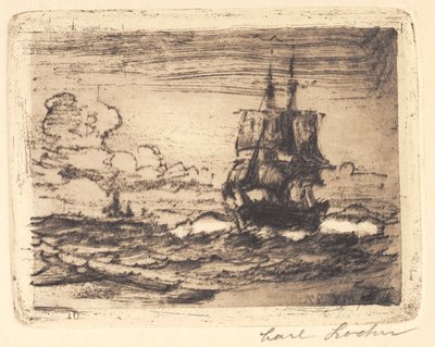 I Nordsøen af Carl Locher