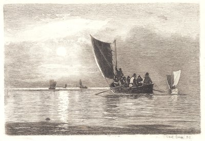 Morgen ved Skagen af Carl Locher