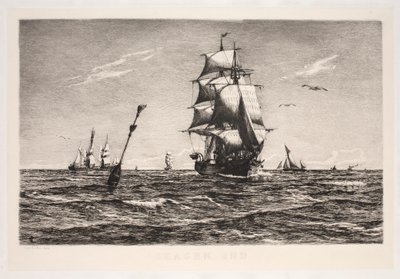 Skagen ind af Carl Locher