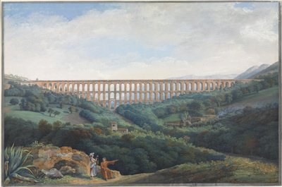Akvædukterne ved Caserta af Carl Ludwig Hackert