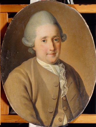 Portræt af Mikhail Gavrilovich Kozhukhov af Carl Ludwig Johann Christineck