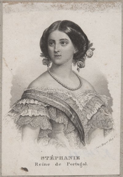 Stephanie, dronning af Portugal af Carl Mayer