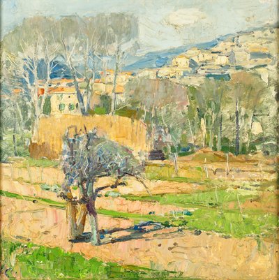 Cagnes af Carl Moll