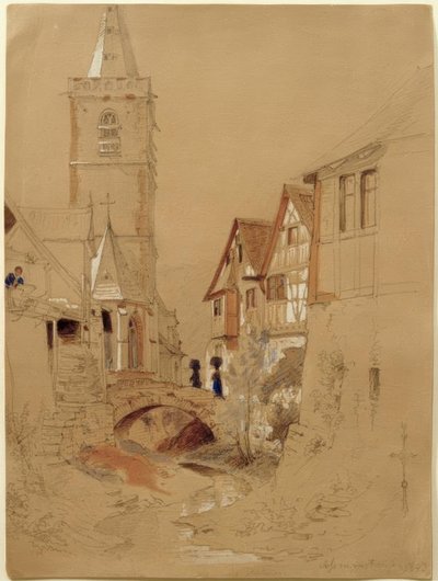 C.Morgenstern, Assmannshausen af Carl Morgenstern