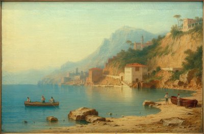 C. Morgenstern, Villafranca -bugten af Carl Morgenstern