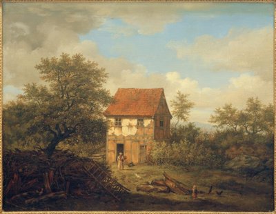 C.Morgenstern, del på Born Castle i Taunusbjergene af Carl Morgenstern