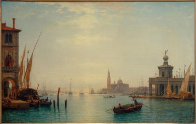 Venedig, Canal Grande, udsigt over S.Giorgio... / C.Morgenstern af Carl Morgenstern
