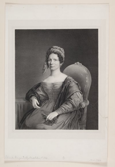 Elisabeth Hendrine de Neergaard af Carl Muller