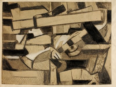Abstrakt - Kvinde af Carl Newman