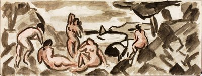 Gruppe af kvindelige nøgenbilleder af Carl Newman