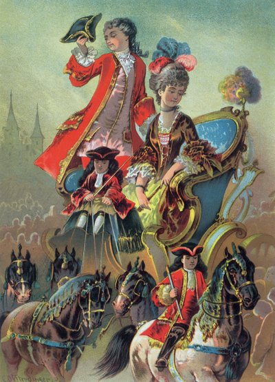 In the Chariot, illustration fra 