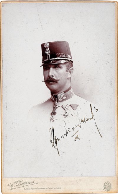 Ærkehertug Franz Ferdinand af Østrig, 1902. af Carl Pietzner