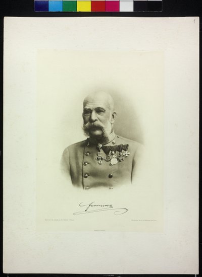 Kejser af Østrig Franz Joseph I af Carl Pietzner
