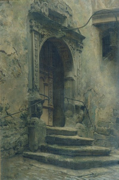 Rådhuset i Rothenburg af Carl Probst