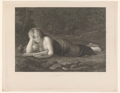 Læser Maria Magdalene af Carl Rahl