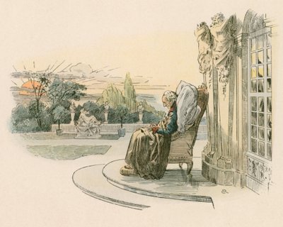 Frederik den Store (1712-1786) i høj alder af Carl Rohling