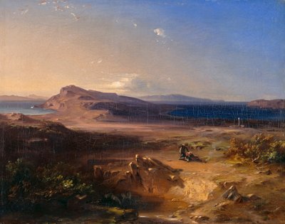Delos af Carl Rottmann