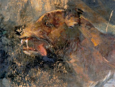 hundehoved af Carl Rudolf Huber