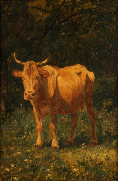 Brødfarvet ko af Carl Rudolf Huber