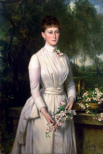 Portræt af storhertuginde Elizaveta Fyodorovna