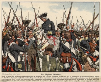 Bernburg-regimentet af Carl Röchling