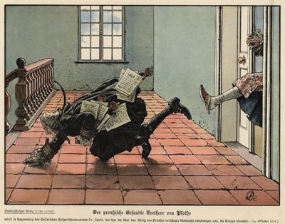 Den preussiske udsending Freiherr von Plotho af Carl Röchling