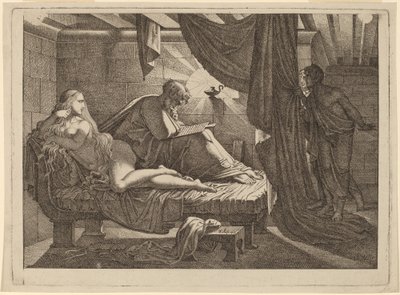 Xenocrates og Phryne af Carl Russ