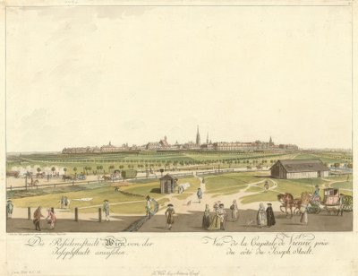 Wien set fra Josephstadt af Carl Schütz