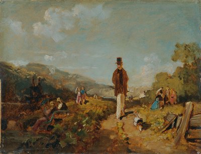 Der Hagestolz af Carl Spitzweg