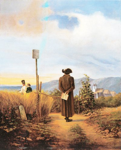 Den forbudte måde af Carl Spitzweg